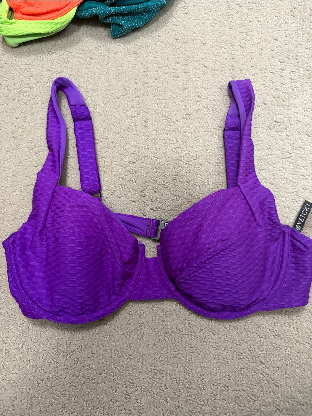 Vetchy Laguna purple top
